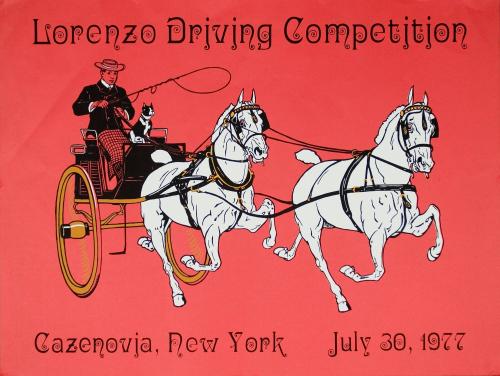 Lorenzo Driving Competition, Cazenovia, New York, July 30, 1977