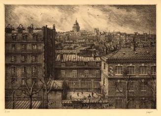 View of Paris from Artist’s Studio