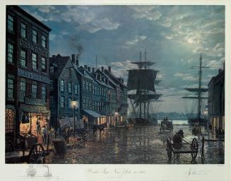 Maiden Lane New York in 1800