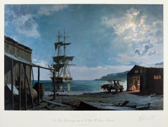 SAN DIEGO The Brig “Pilgrim” loading hides in 1835