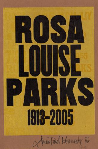 Rosa Louise Parks 1913-2005