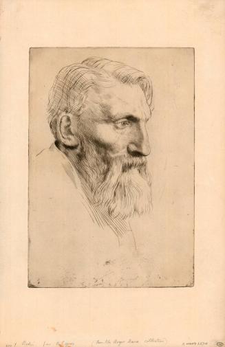 Portrait of d'Auguste Rodin