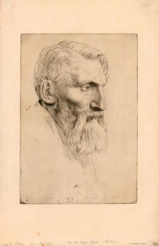 Portrait of d'Auguste Rodin