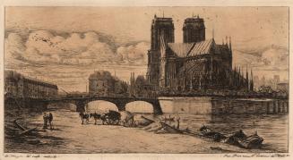 L’Abside du Pont Notre-Dame-de-Paris (The Apse of the Pont Notre Dame, Paris)