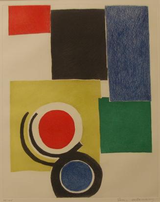 Composition with Rectangles, Circles and Semicircles