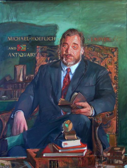 Portrait of Dean Michael Hoeflich