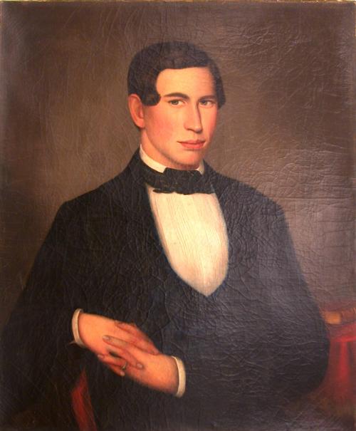 Portrait of an unidentified man