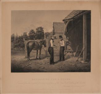 Bargaining for a Horse [After William Sidney Mount]