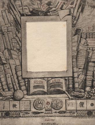 Project D'Encradrement Pour le Portrait D'Armand Guerand