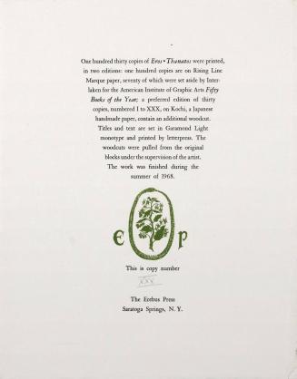 Colophon