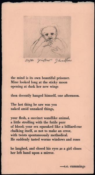 Portrait (and a poem by e. e. cummings)