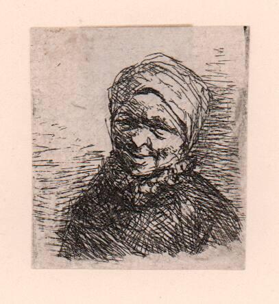 Small Bust of a Peasant Woman