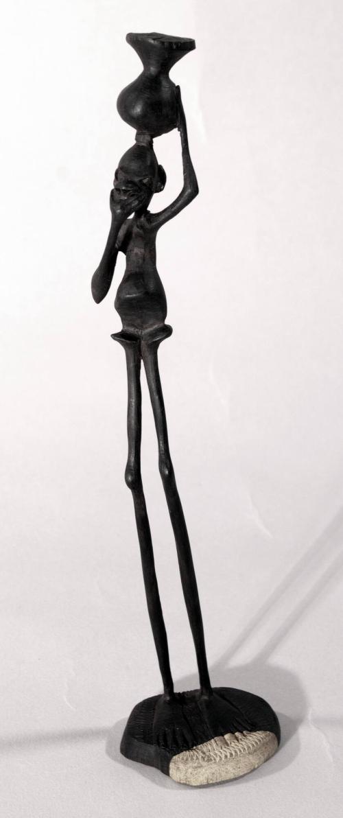 untitled [Makonde, Hunger figure]