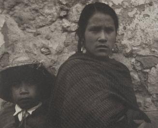 Young Woman and Boy - Toluca