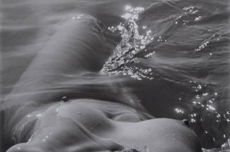 Nude in the sea, Camargue, 1962