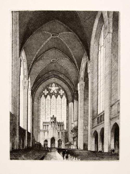 [View of the Chancel, University of Chicago Chapel]