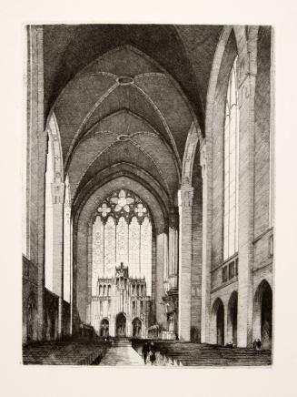 [View of the Chancel, University of Chicago Chapel]