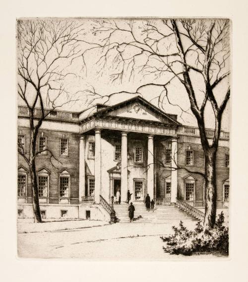 [Portico of Chicago Historical Society]