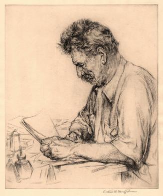 Portrait of Albert Schweitzer