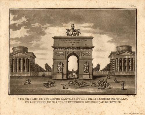 Vue de L’Arc de Triomphe (plate #62)