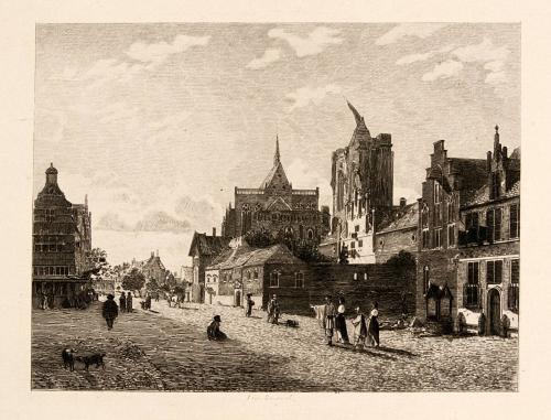 A Street View in Cologne (after Vander Heyde)