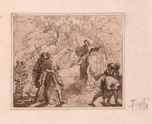 Angel Appearing to Shepherds