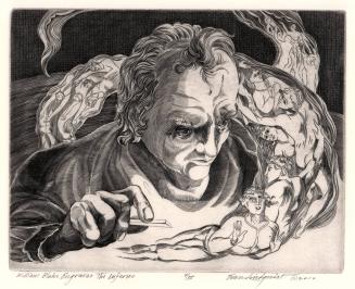 William Blake Engraves The Inferno