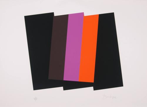 Homage to Color/ Black Dominant/ Orange/Pink/Brown