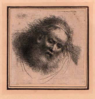 Head of an old man