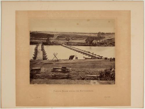 Pontoon Bridge Across the Rappahanock