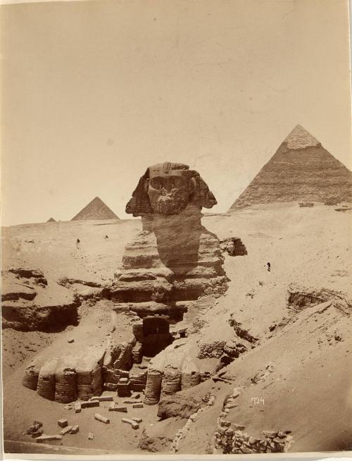 View of the Sphinx, Nubia