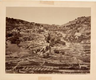 Gerusalem. Champ du sangre au vallee' de Hinnom