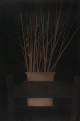 Vase with Branches and Chair