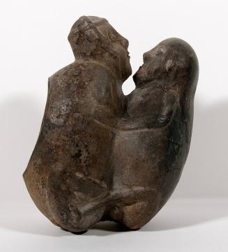 [Bowl with copulating couple]