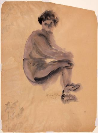 untitled [seated nude]