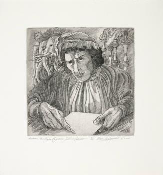 Andrea Mantegna Engraves Julius Caesar