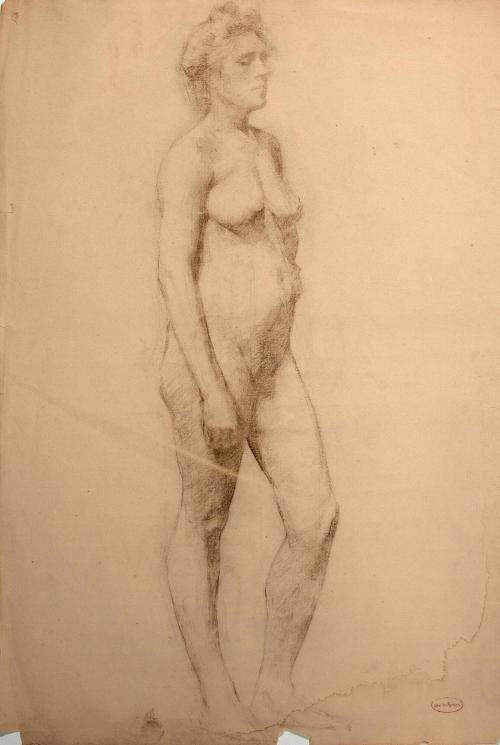 [Nude female figure]