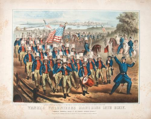 Yankee Volunteer’s Marching Into Dixie