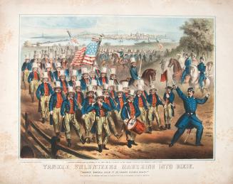 Yankee Volunteer’s Marching Into Dixie
