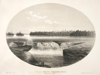 The Big Kettle Chaudiere Falls, Ottawa River, Canada, after William S. Hunter