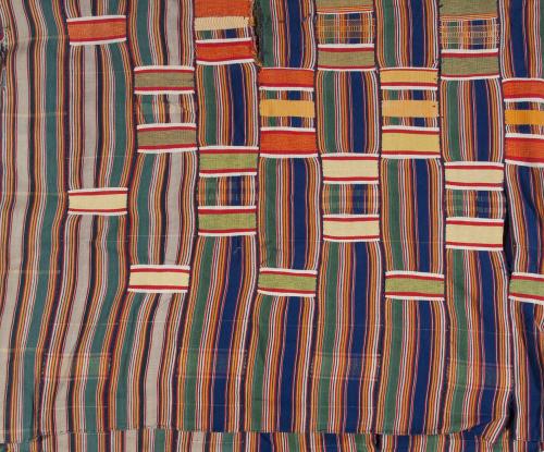 Ewe Kente Cloth Blue