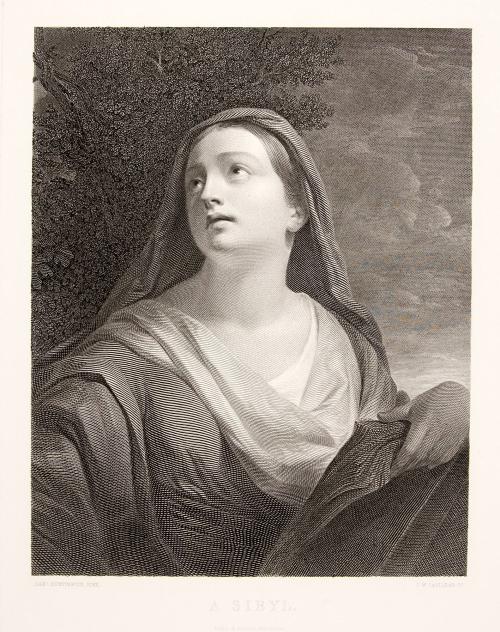 A Sibyl (after Daniel Huntington)