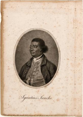 Portrait of Ignatius Sancho (after painting by Gainsborough)