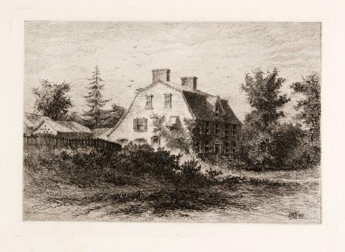 The Old Manse (Home of Nathaniel Hawthorne, Concord, Massachusetts)