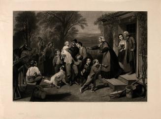 Home on Furlough [A Union Soldier Returning Home]