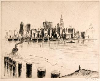 untitled [view of Lower Manhattan from Governor’s Island]