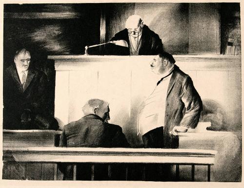[Courtroom scene]