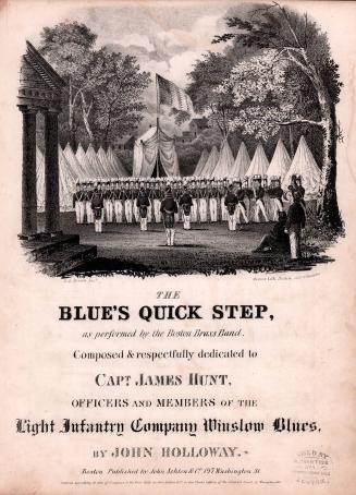 The Blue’s Quick Step, 1836
