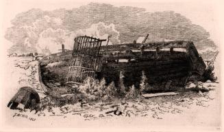 [Lobster trap with boat]