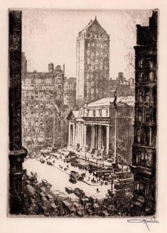 New York Public Library, Aerial View